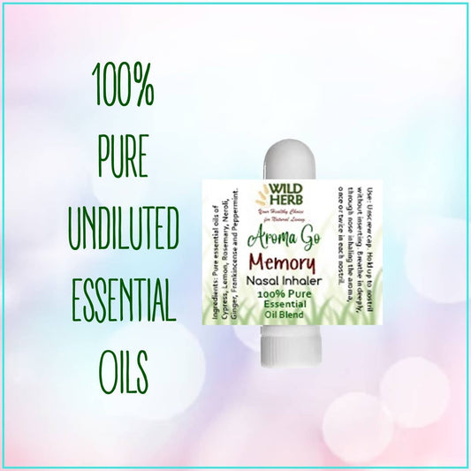 Memory Pure Essential Oil Blend Nasal Inhaler | Aromatherapy