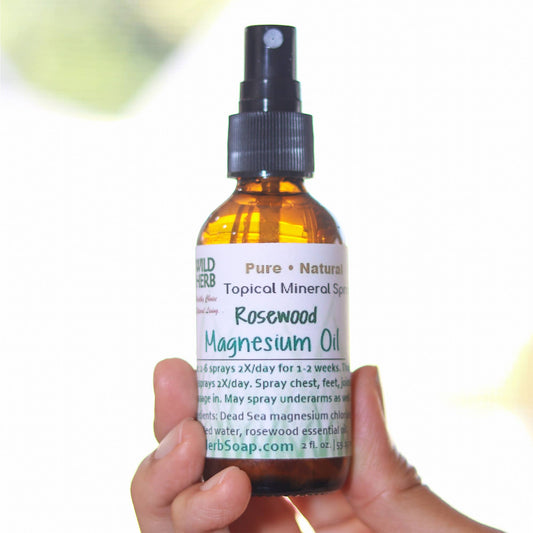 Magnesium Oil Spray - Various Essential Oil Scents
