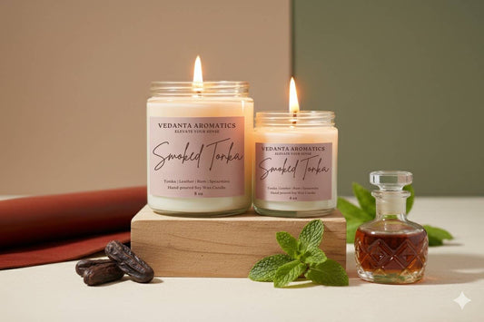 Smoked Tonka – Tonka, Leather, Rum & Spearmint Candle