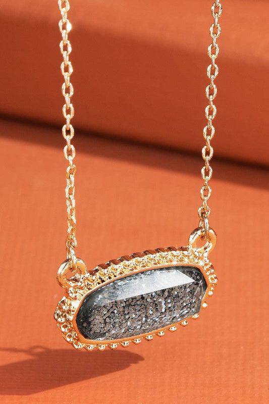 Resin Charm Necklace/ One Size