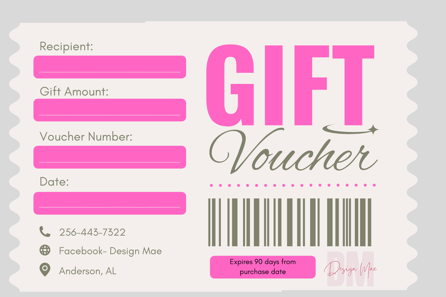 DM Gift Card