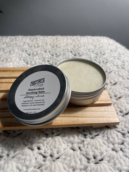 All Natural Handcrafted Beeswax Balm: Muscle Aches